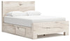 Ashley Homestore | Lawroy Queen Panel Bed with Storage1