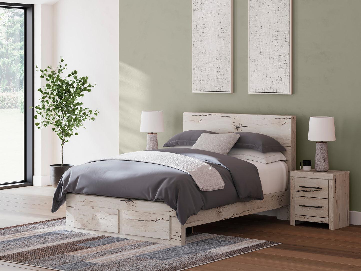 Ashley Homestore | Lawroy -  Full Panel Storage Bed