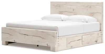 Ashley Homestore | Lawroy King Panel Bed with Storage