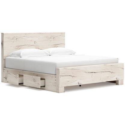 Ashley Homestore | Lawroy Queen Panel Bed with Storage