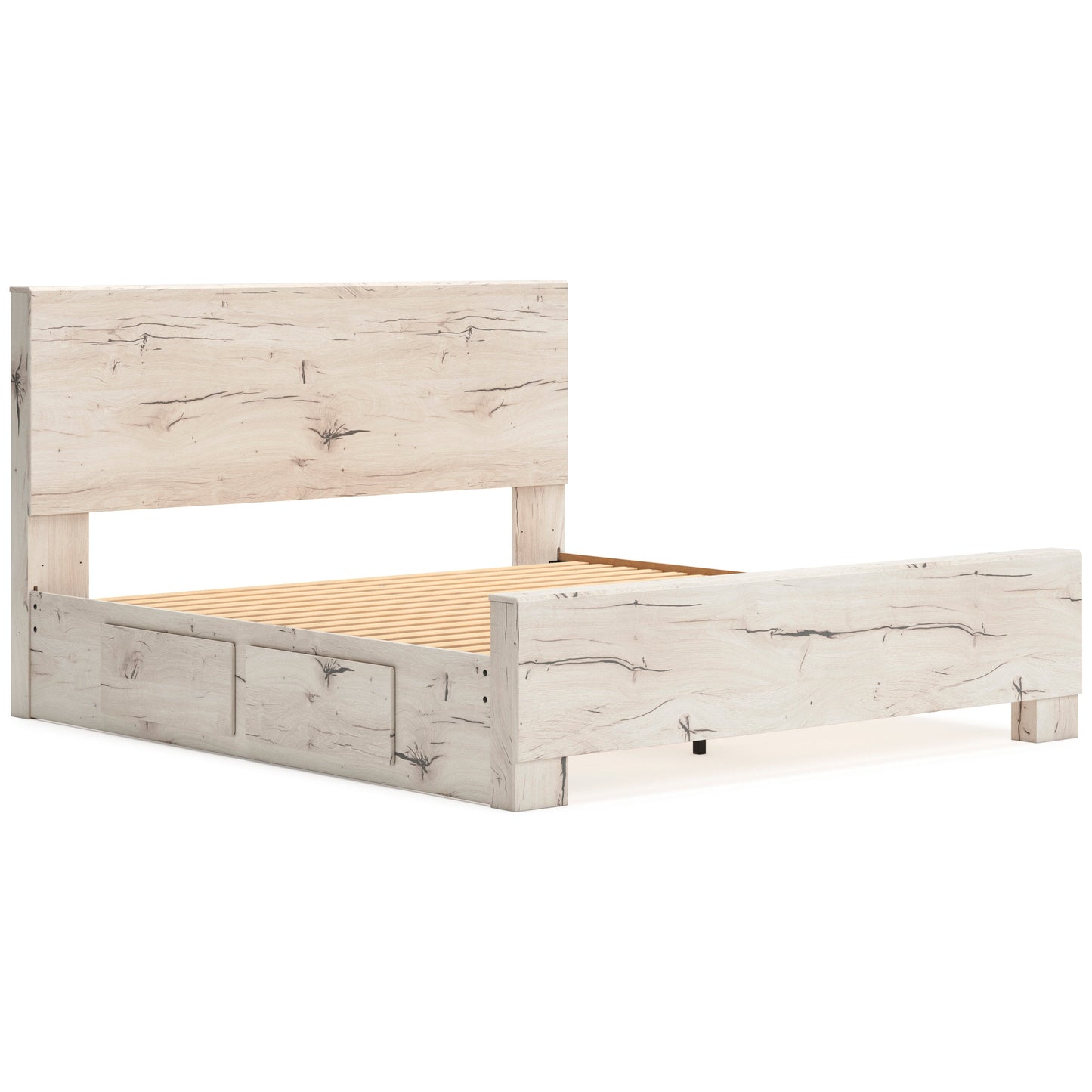 Ashley Homestore | Lawroy Queen Panel Bed with Storage