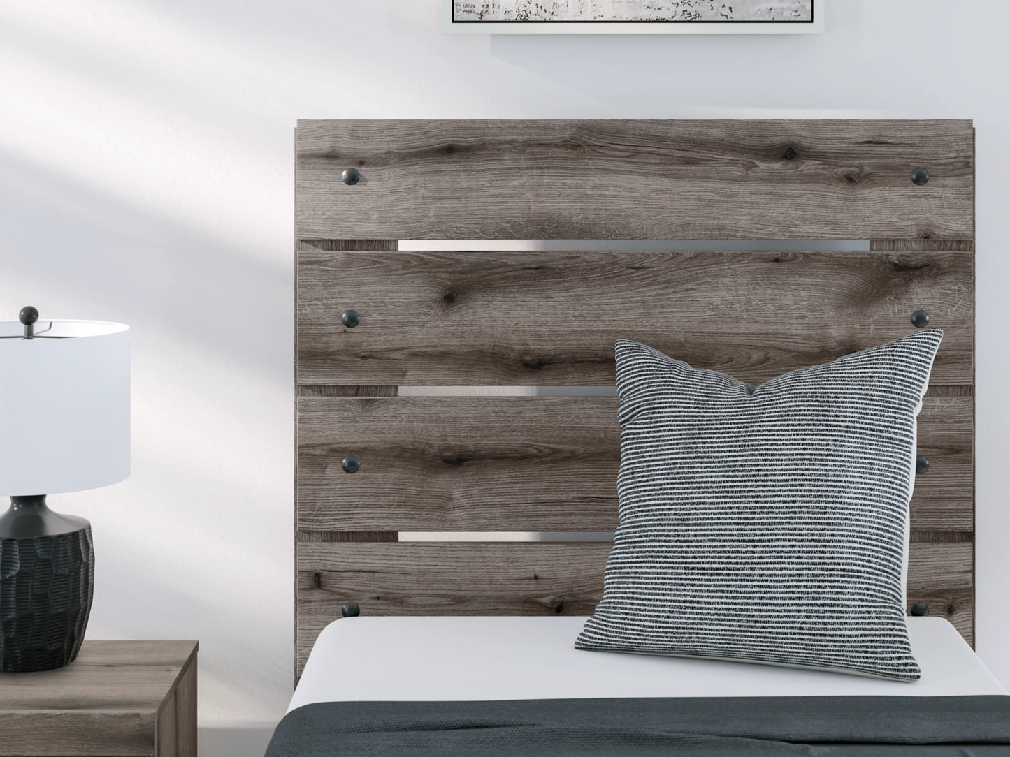 Ashley Homestore | Urbanoore Twin Panel Bed with Storage