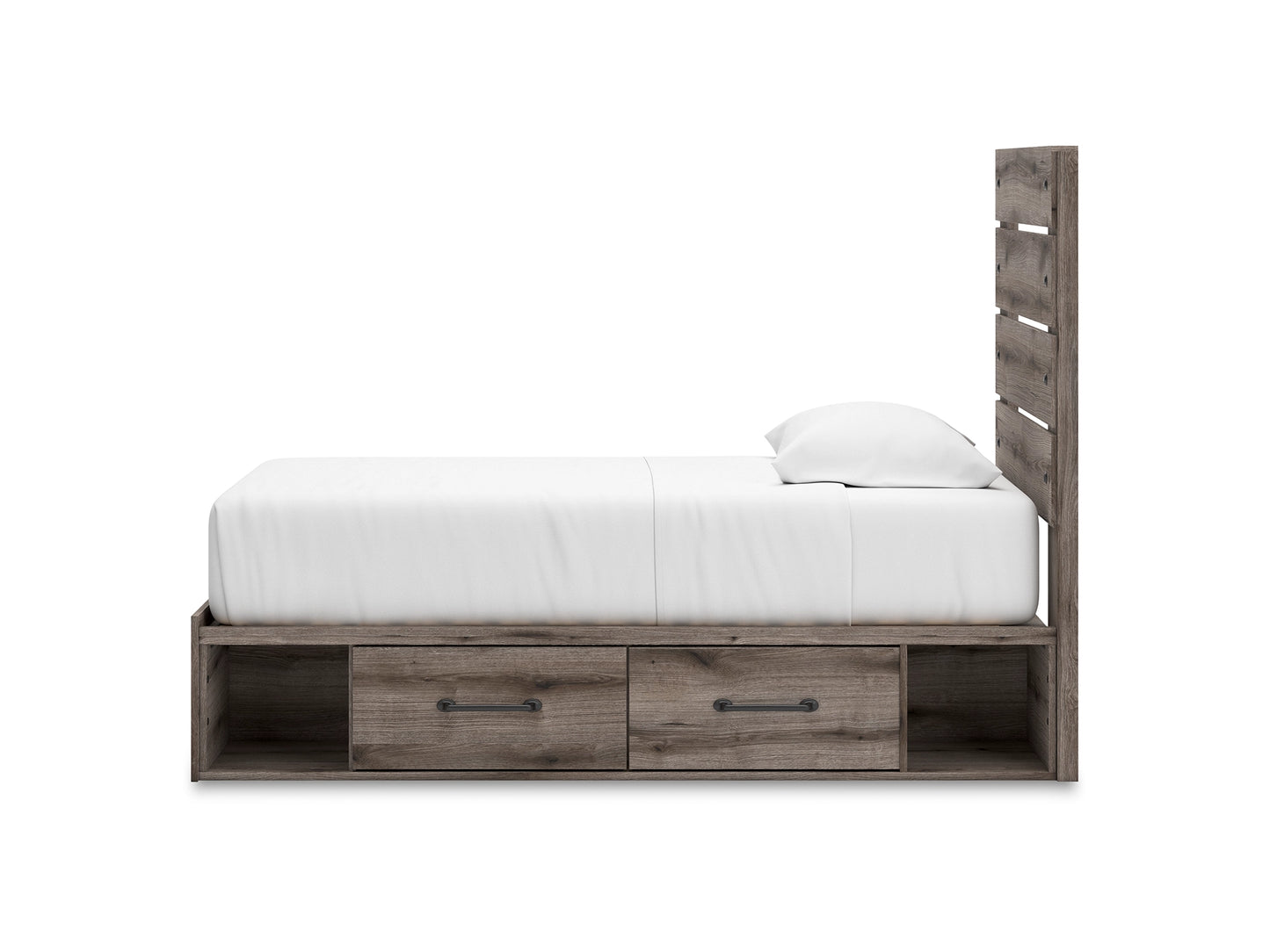 Ashley Homestore | Urbanoore Twin Panel Bed with Storage