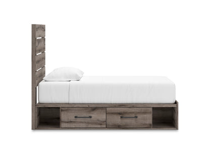 Ashley Homestore | Urbanoore Twin Panel Bed with Storage