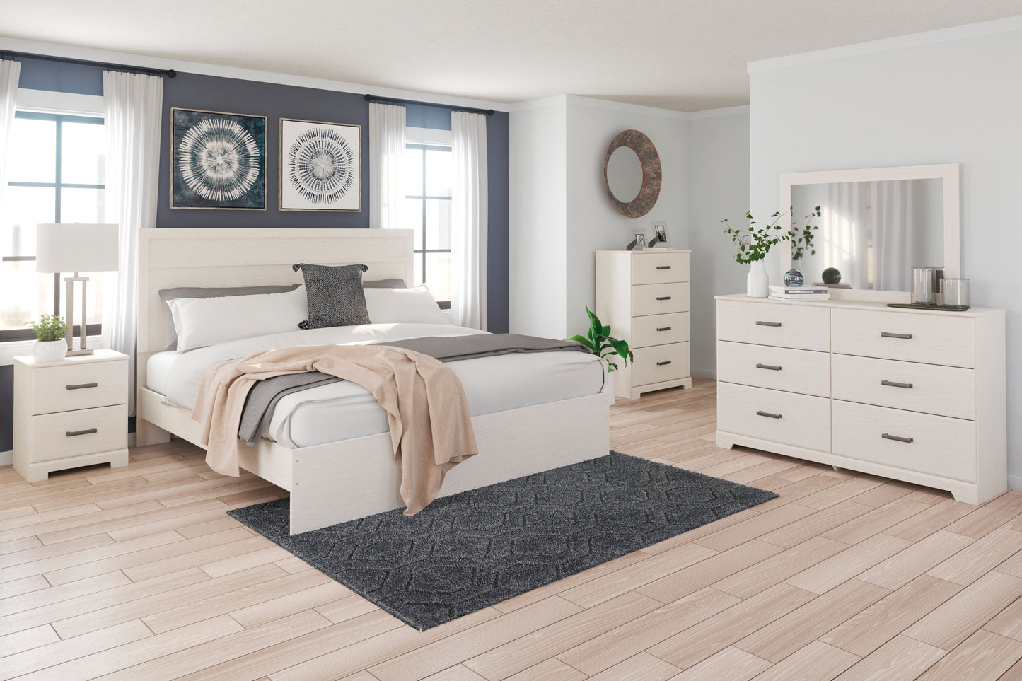 Ashley Homestore | Stelsie King Panel Bed