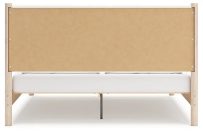 Cadmori King Upholstered Panel Bed