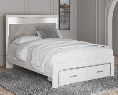 Ashley Homestore | Altyra -  Queen Upholstered Storage Bed