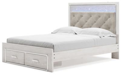Ashley Homestore | Altyra -  Queen Upholstered Storage Bed