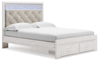 Ashley Homestore | Altyra -  Queen Upholstered Storage Bed