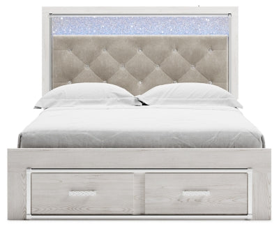 Ashley Homestore | Altyra -  Queen Upholstered Storage Bed