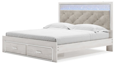 Ashley Homestore | Altyra - King Upholstered Storage Bed