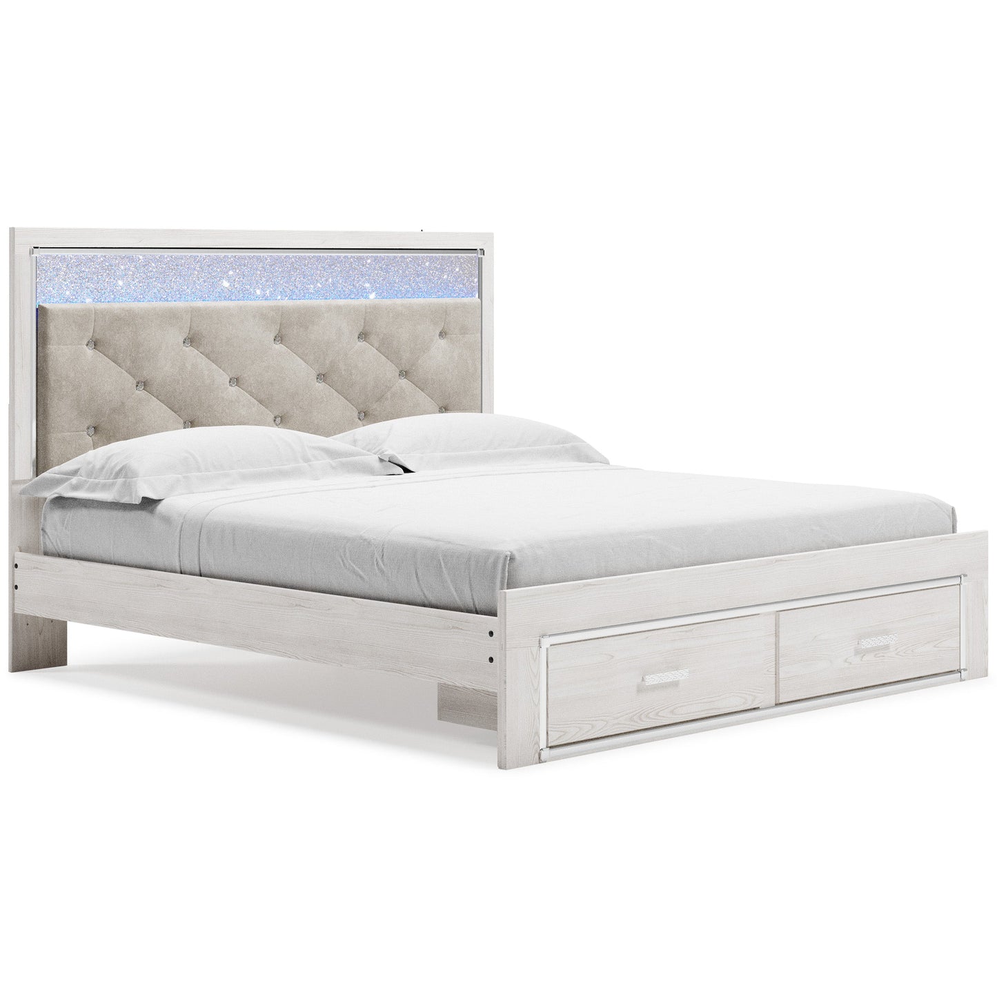 Ashley Homestore | Altyra -  Queen Upholstered Storage Bed