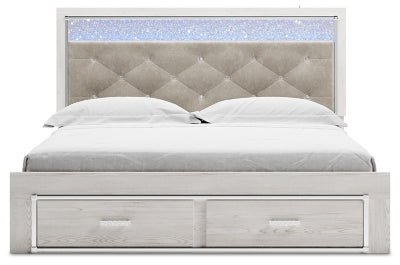 Ashley Homestore | Altyra - King Upholstered Storage Bed