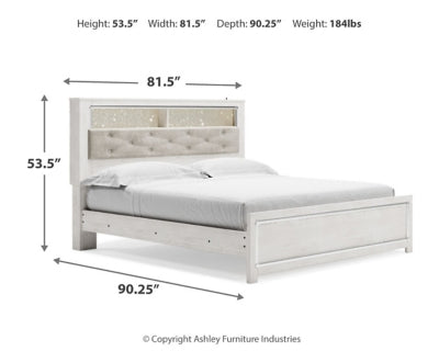 Ashley Homestore | Altyra King Panel Bookcase Bed1