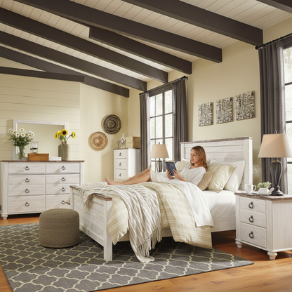 Queen Panel Rails