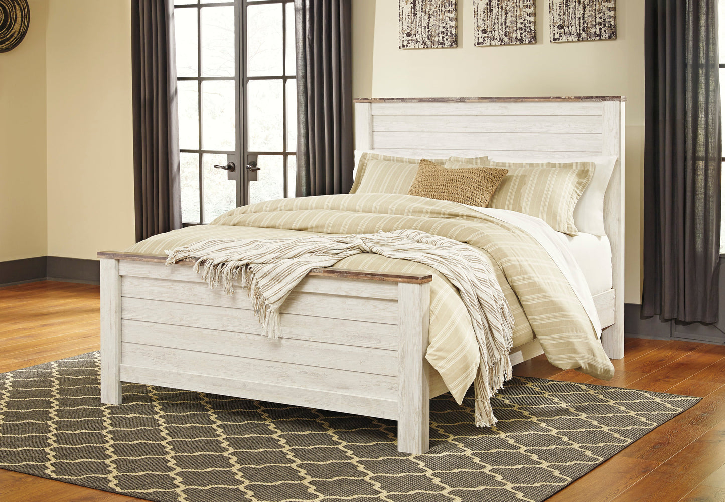 Queen Panel Rails