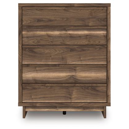 Zadilyn Five Drawer Wide Chest