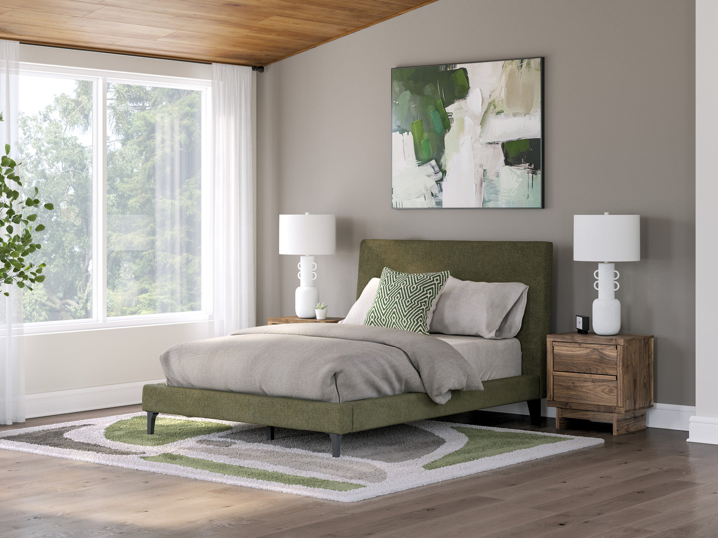 Zadilyn Full UPH Bed w/Roll Slats