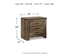 TWO DRAWER NIGHT STAND