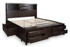 Vanmore King Storage Bed | Ashley Homestore