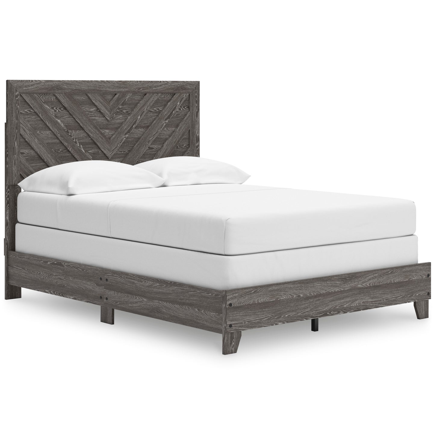 Sylveri Queen Chevron Panel Bed