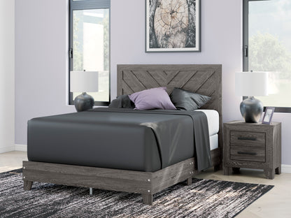Sylveri Queen Chevron Panel Bed