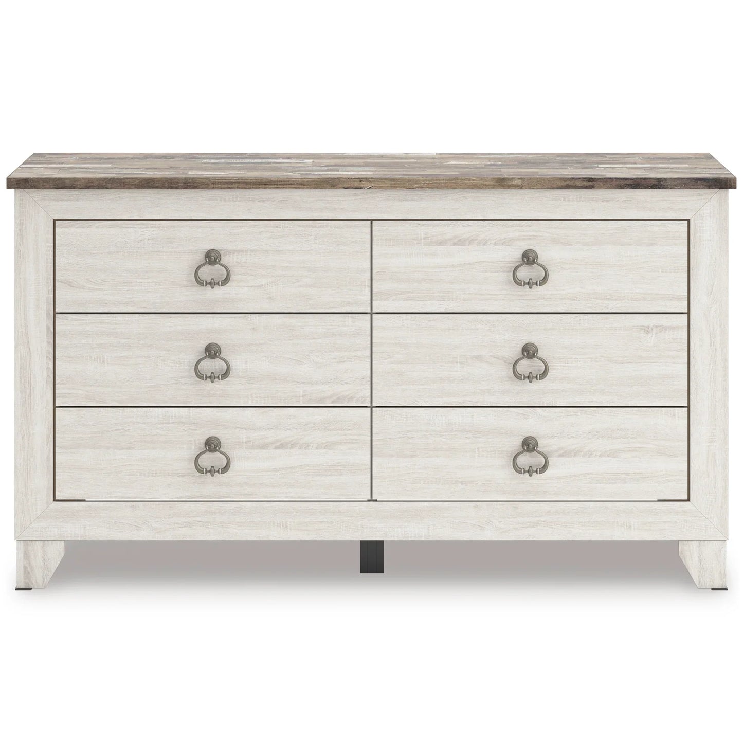 Sylveri Six Drawer Dresser and Mirror