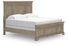 Vallardia King Panel Bed