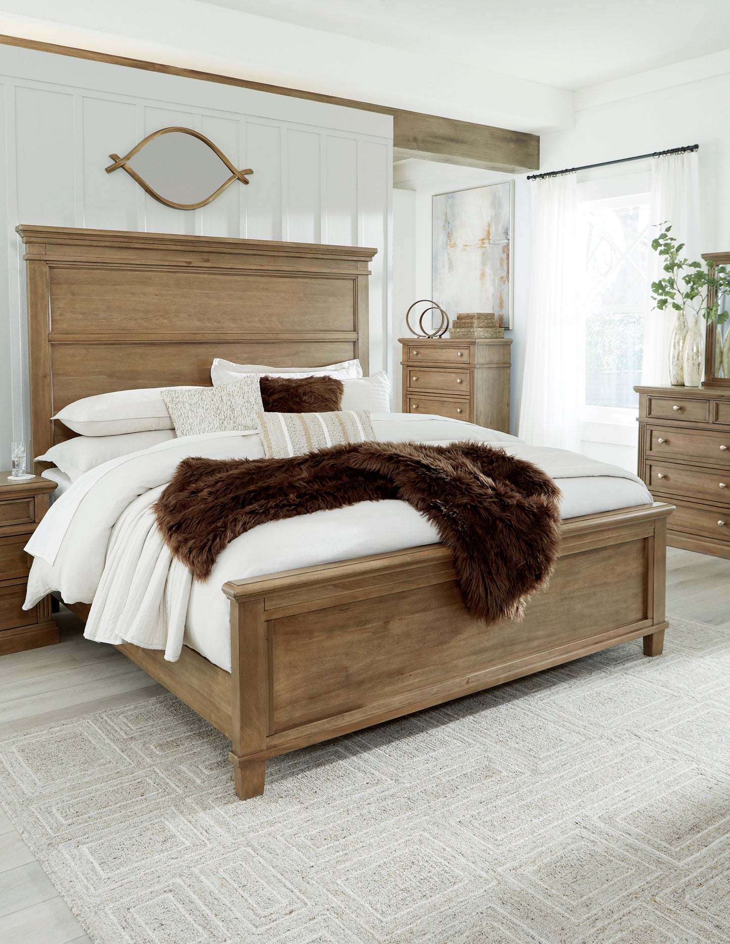 Ashley Homestore | Mylarken California King Panel Bed