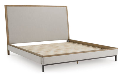 Tomtyn King Upholstered Bedroom Set with SM1660CK Mattress Offer