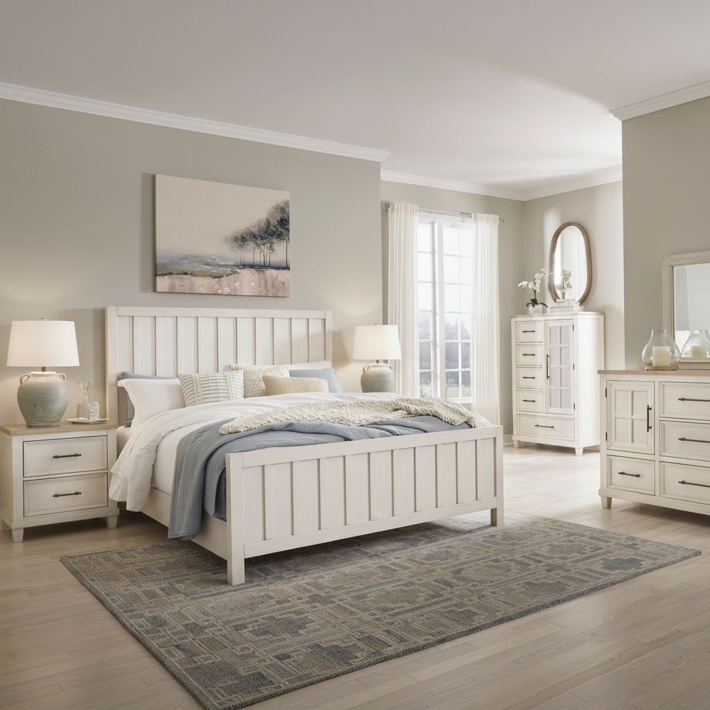 Shaybrock Queen Panel Bed