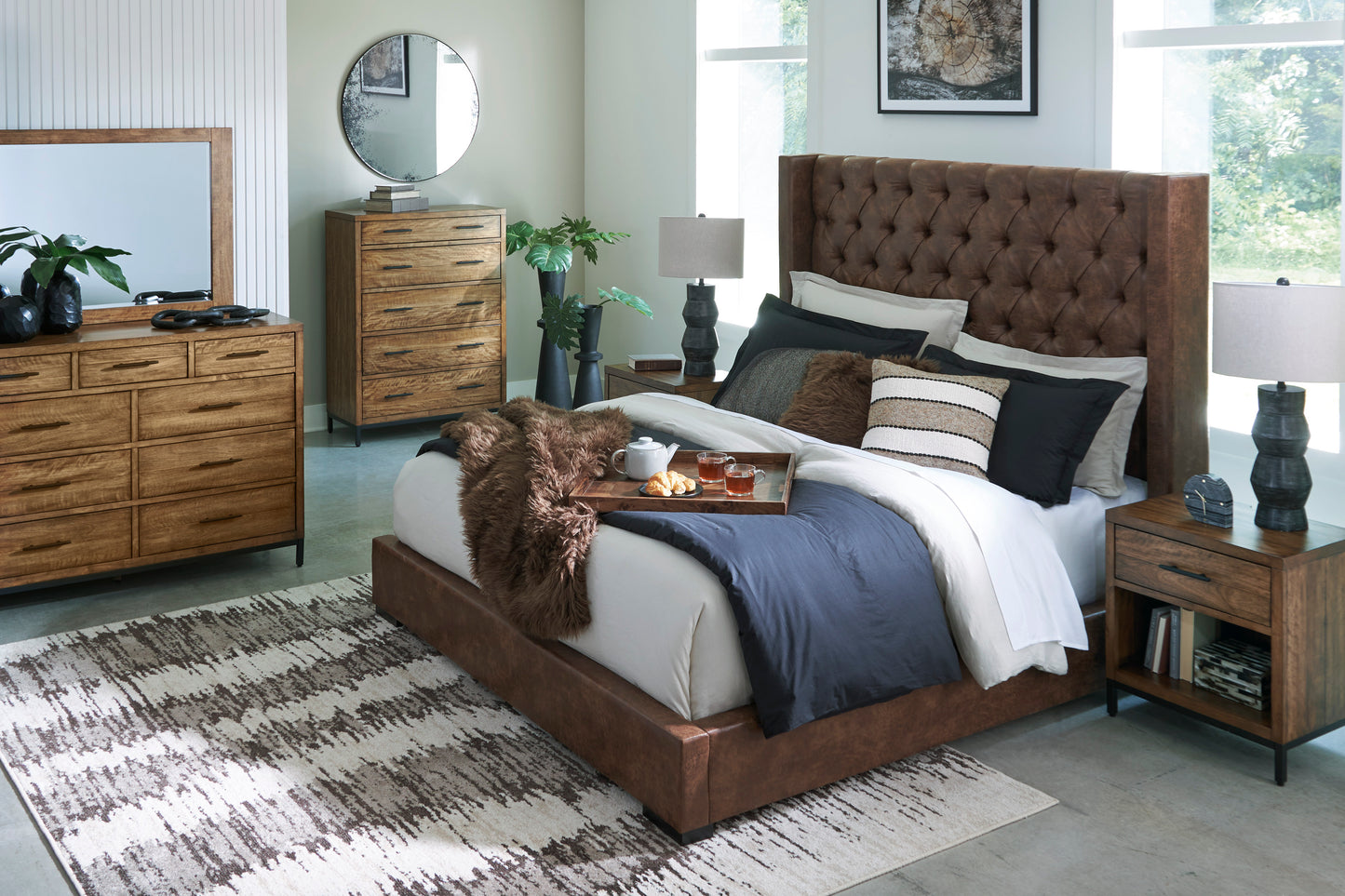 Ashley Homestore | Steenlage King Upholstered Bed
