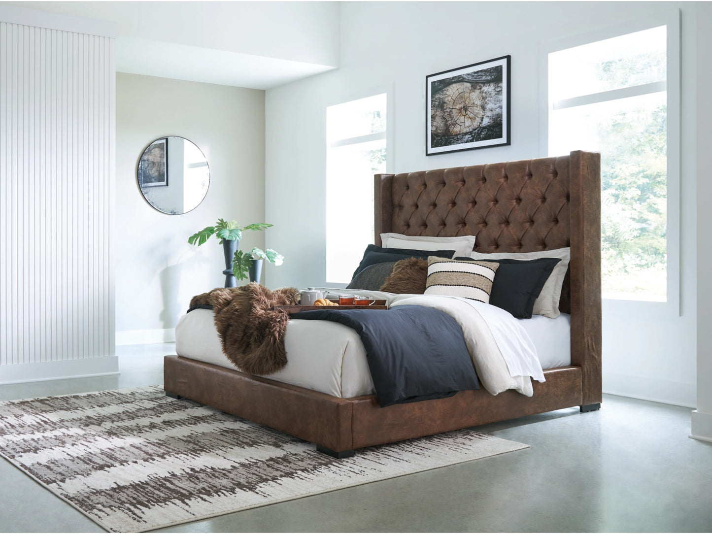 Ashley Homestore | Steenlage King Upholstered Bed