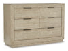 Hennington Dresser and Mirror
