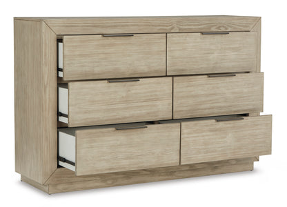 Hennington Dresser and Mirror
