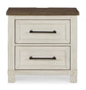 Two Drawer Night Stand
