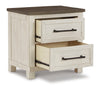 Two Drawer Night Stand