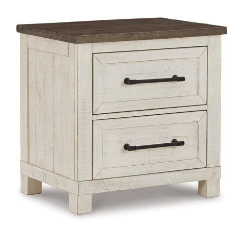 Two Drawer Night Stand