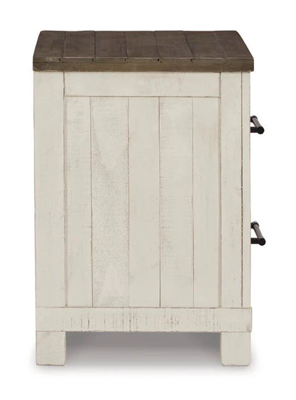 Two Drawer Night Stand