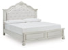 Ashley Homestore | Montelaine King Upholstered Panel Bed