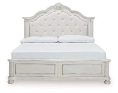 Ashley Homestore | Montelaine King Upholstered Panel Bed