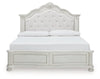 Ashley Homestore | Montelaine King Upholstered Panel Bed