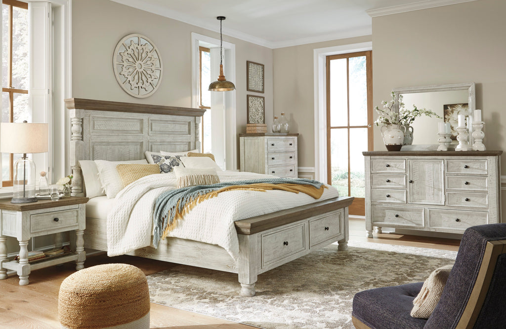 Ashley Homestore | Havalance King Panel bedroom with Chest