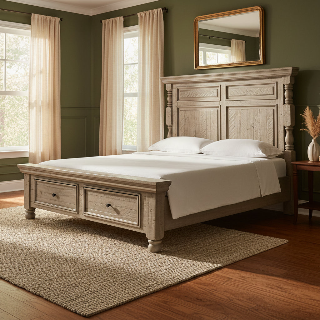 Harrastone King Bed