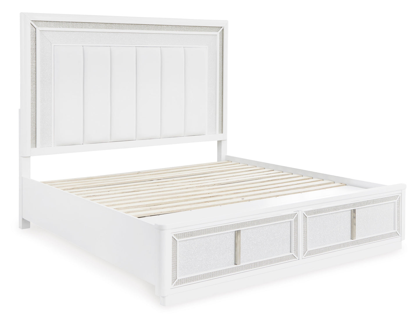 Ashley Homestore | Chalanna King Upholstered Storage Bed