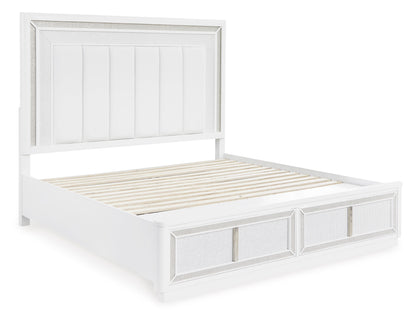 Ashley Homestore | Chalanna Queen Upholstered Storage Bed