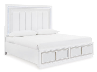 Ashley Homestore | Chalanna King Upholstered Storage Bed