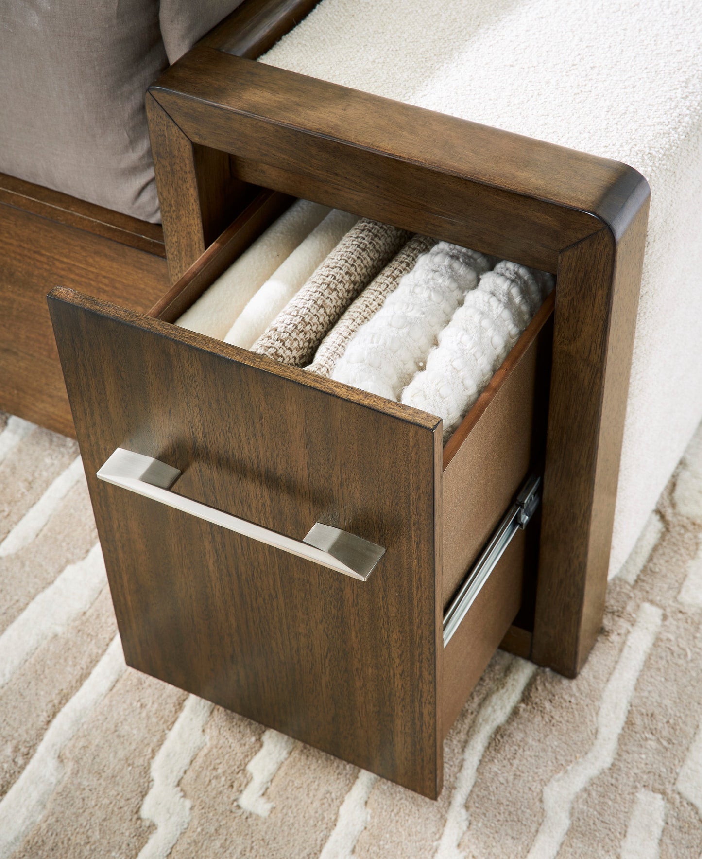 Marxmore King Upholstered Storage Bed