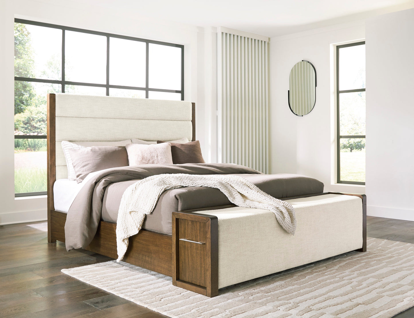 Marxmore King Upholstered Storage Bed