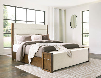 Marxmore King Upholstered Storage Bed